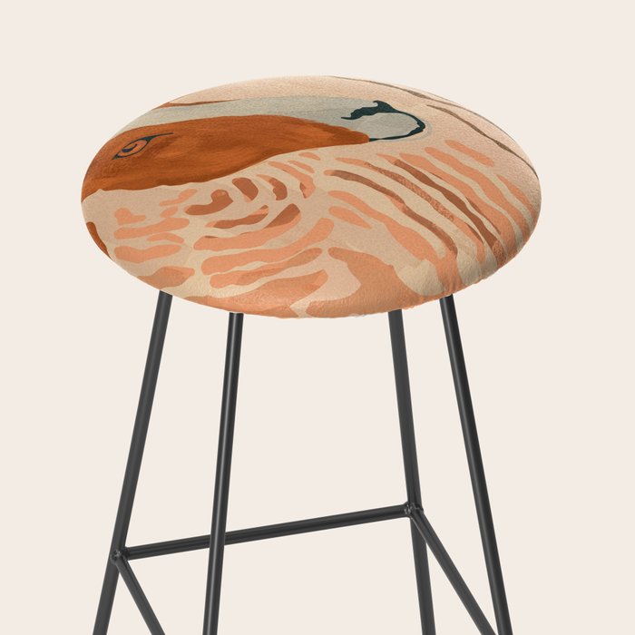 Abstract Rustic Ram 2 Stool Gallery Image 2