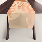 Abstract Rustic Ram 2 Table Runner Gallery Image 1
