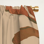 Abstract Rustic Ram 2 Window Curtain Gallery Image 2