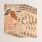 Abstract Rustic Ram 2 Wrapping Paper Gallery Image 3