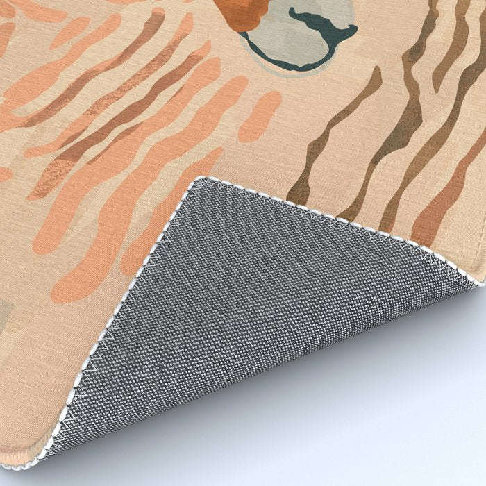 Abstract Rustic Ram 2 Rug Gallery Image 4