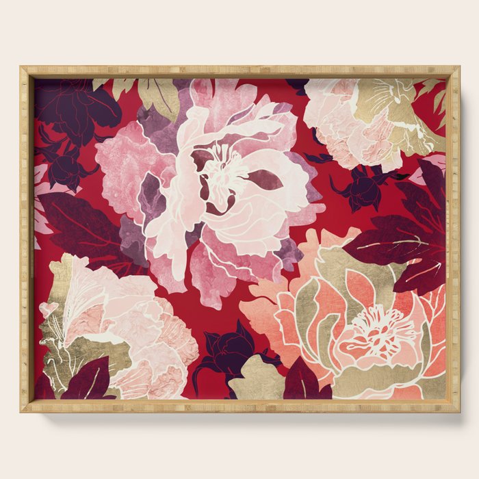 Bold Botanical II Serving Tray Gallery Image 1