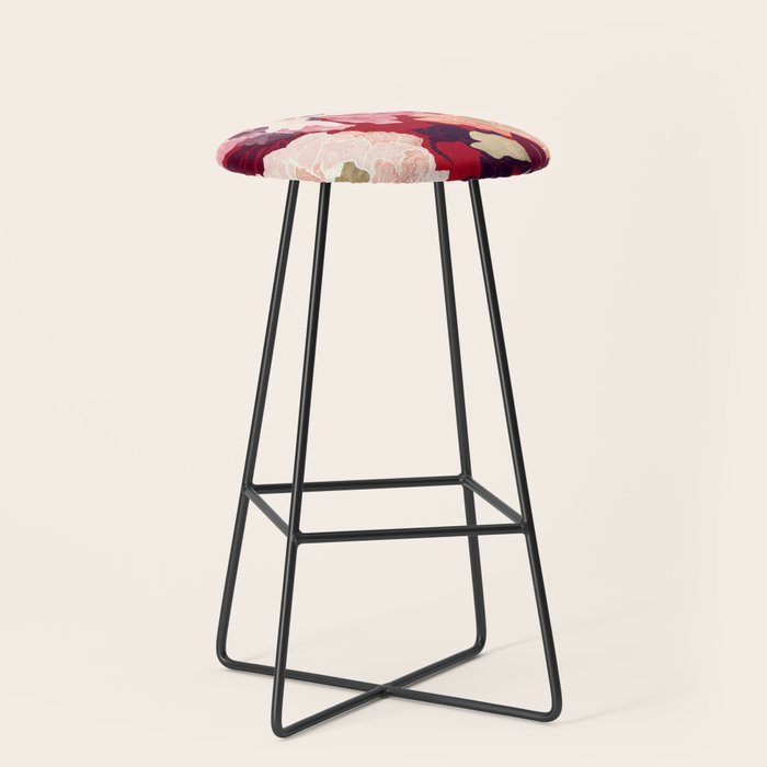 Bold Botanical II Stool Gallery Image 1