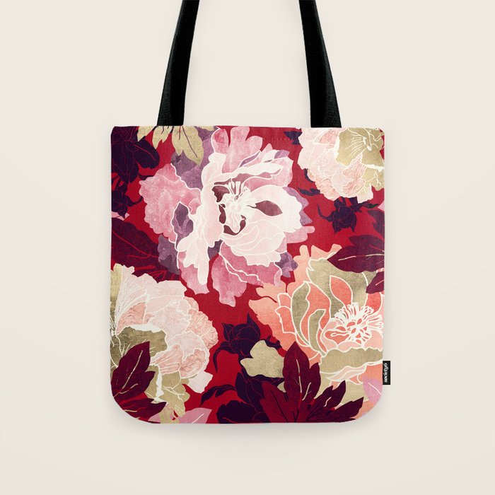 Bold Botanical II Tote Bag Gallery Image 1