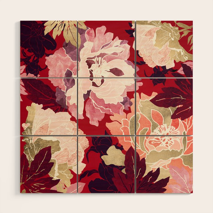 Bold Botanical II Wood Wall Art Gallery Image 1