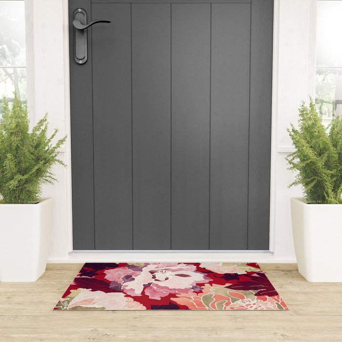 Bold Botanical II Welcome Mat Gallery Image 3