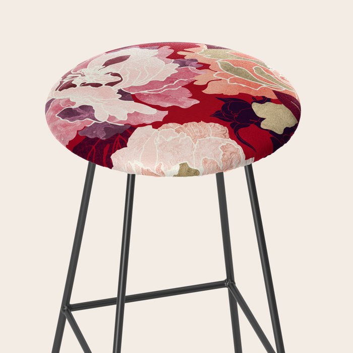 Bold Botanical II Stool Gallery Image 2