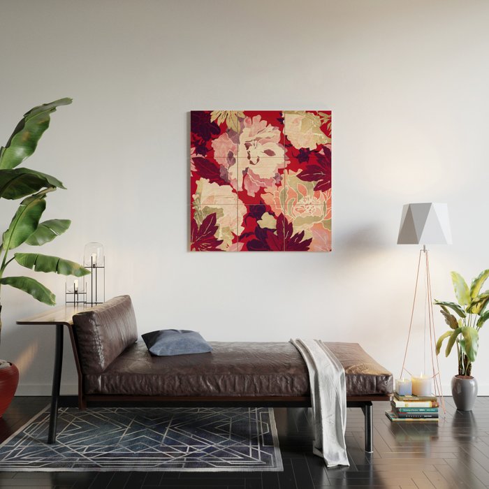 Bold Botanical II Wood Wall Art Gallery Image 2