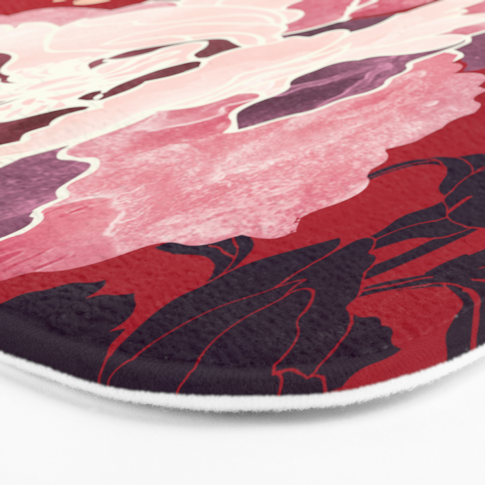 Bold Botanical II Bath Mat Gallery Image 3