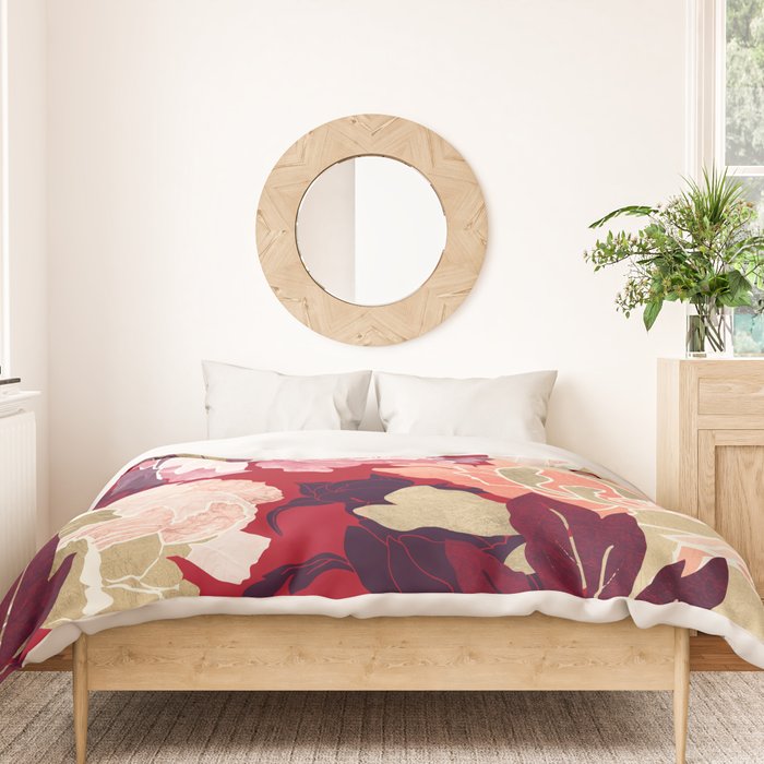 Bold Botanical II Duvet Cover Gallery Image 3