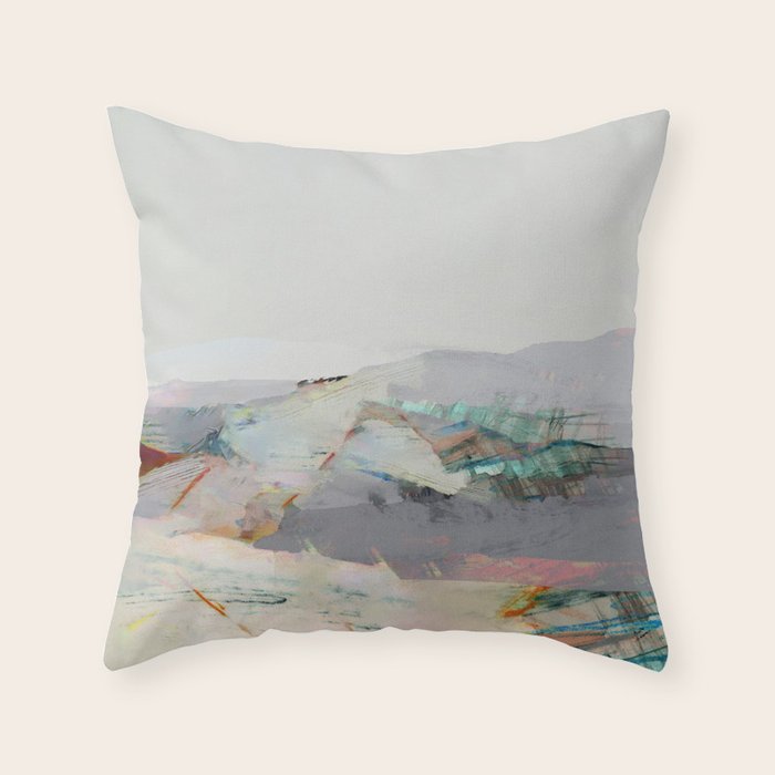 Patchwork Land Throw Pillow Gallery Image 1