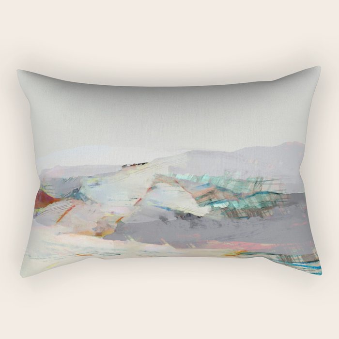Patchwork Land Rectangular Pillow Gallery Image 2