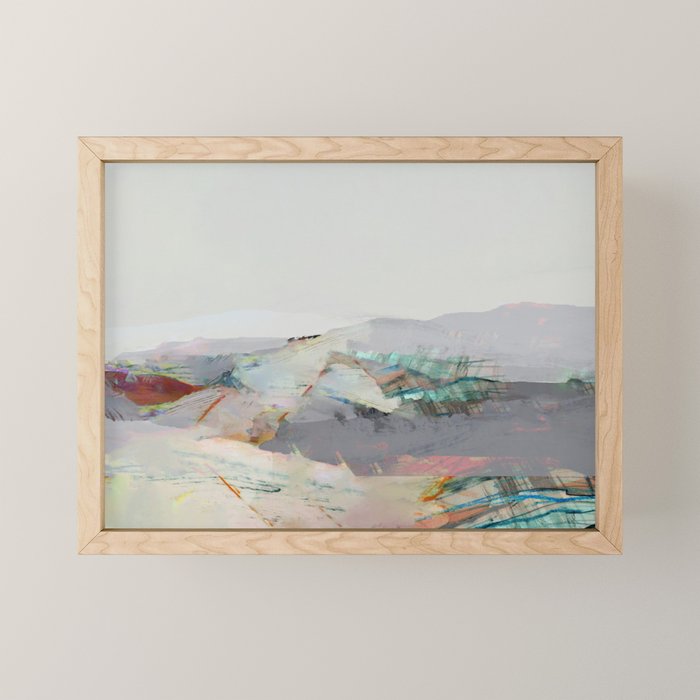 Patchwork Land Mini Art Print Gallery Image 1