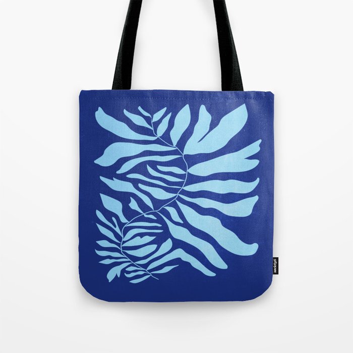 JAZZ FERNS 01 | Starry Blue Matisse Edition Tote Bag Gallery Image 1