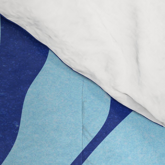 JAZZ FERNS 01 | Starry Blue Matisse Edition Comforter Gallery Image 4