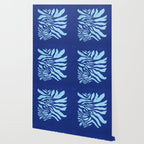 JAZZ FERNS 01 | Starry Blue Matisse Edition Wallpaper Gallery Image 2