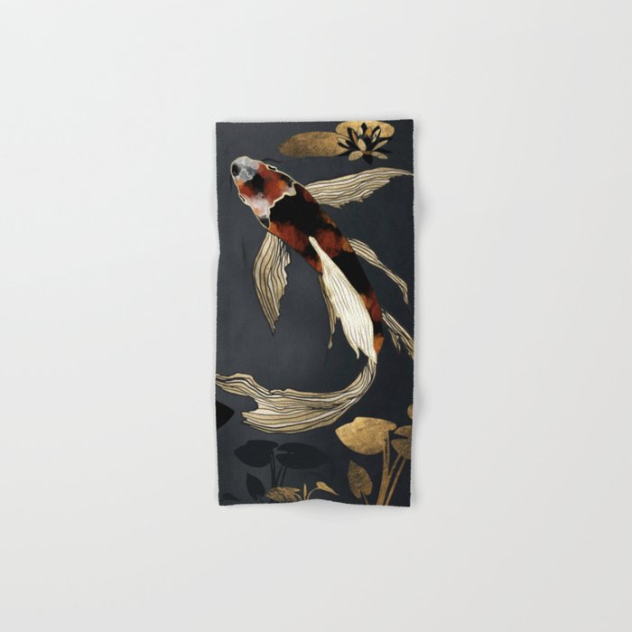 Metallic Koi IV Bath Towel Gallery Image 1