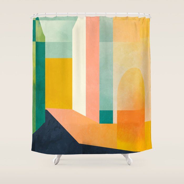 passing by Shower Curtain Gallery Image 1