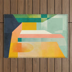 passing by Outdoor Rug Gallery Image 1