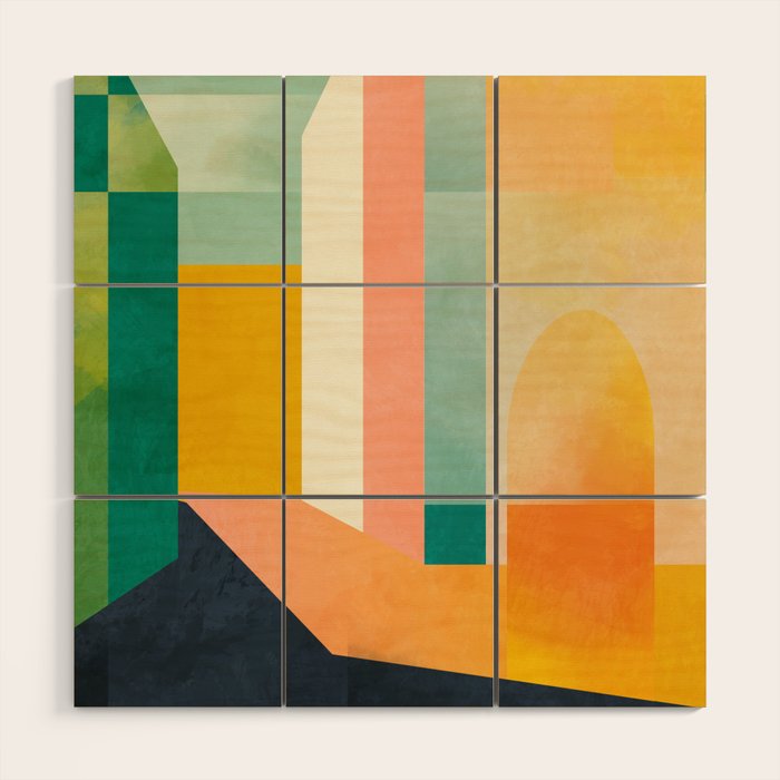 passing by Wood Wall Art Gallery Image 1