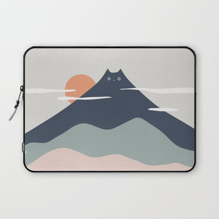 Cat Landscape 21 Laptop Sleeve Gallery Image 1