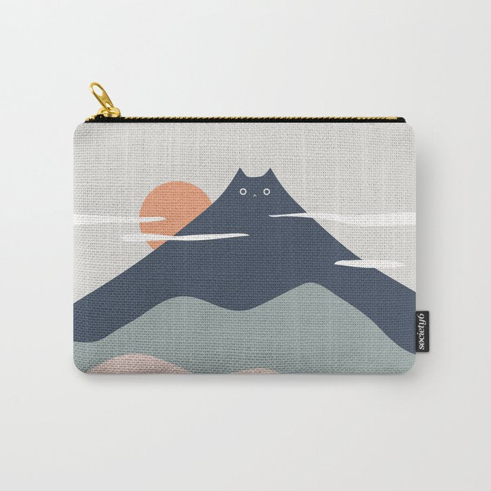 Cat Landscape 21 Carry All Pouch Gallery Image 1