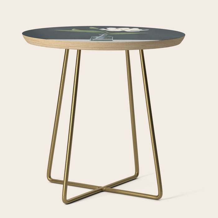A flower in a vase Side Table Gallery Image 1