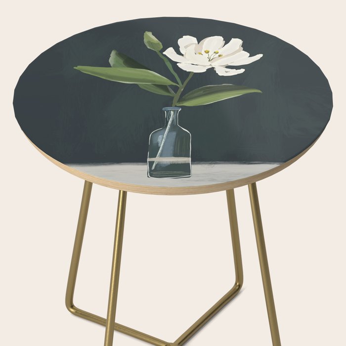 A flower in a vase Side Table Gallery Image 2