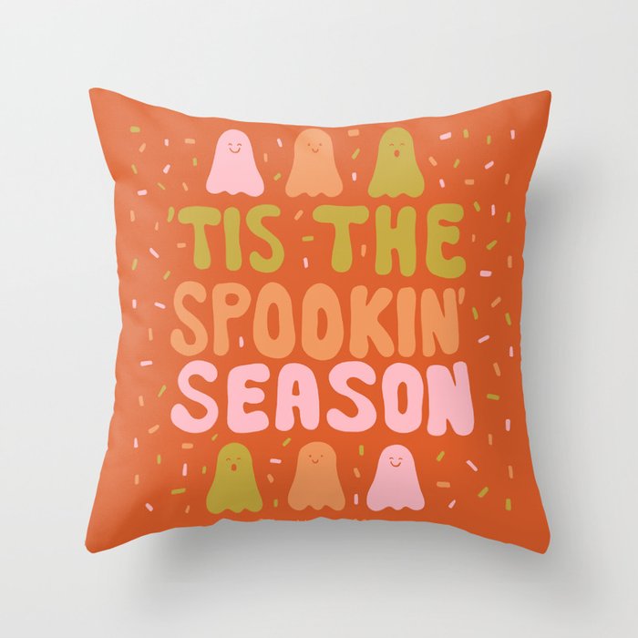 'Tis the Spookin Season Throw Pillow Gallery Image 6