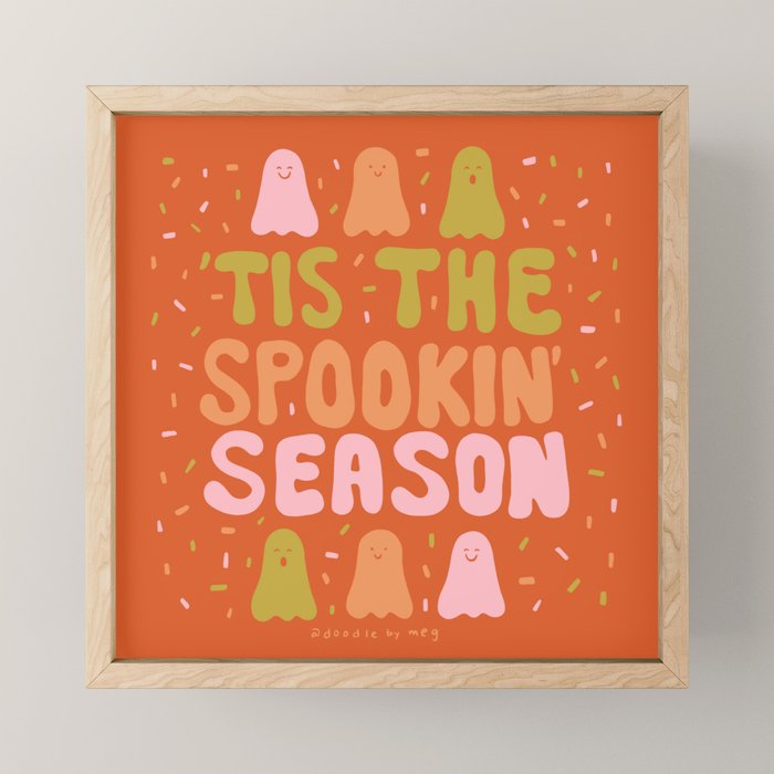 'Tis the Spookin Season Mini Art Print Gallery Image 1