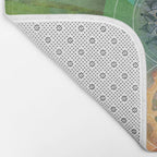 seven chakra meditation and yoga art Bath Mat Gallery Image 2