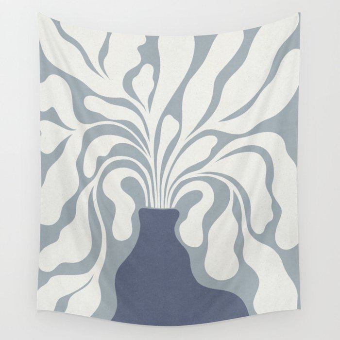 Modern Plant #4 Wall Tapestry Gallery Image 4
