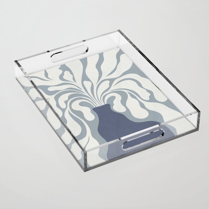 Modern Plant #4 Acrylic Tray Gallery Image 1