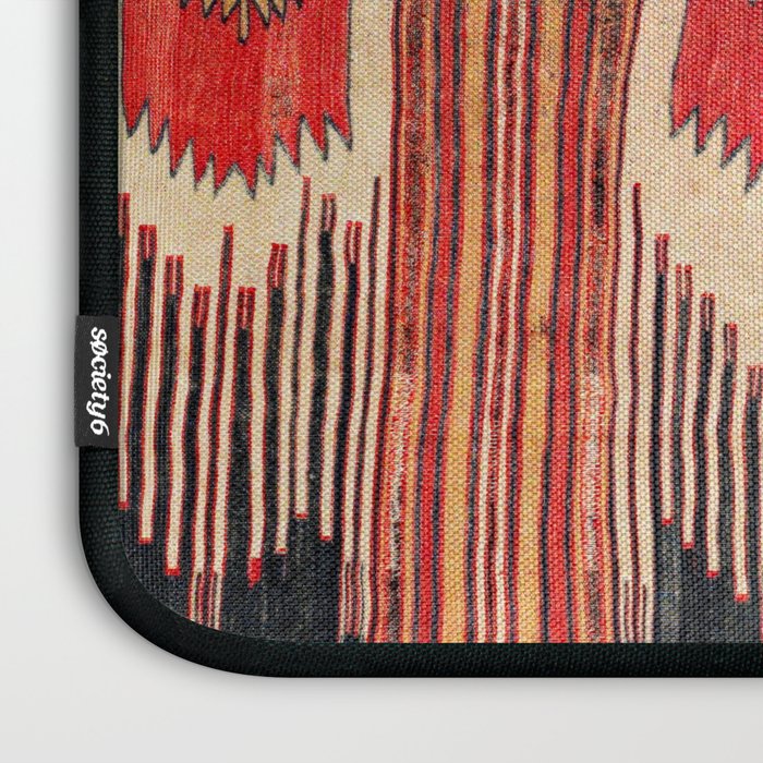 Keles  Antique Balikesir Turkish Kilim Print Laptop Sleeve Gallery Image 3