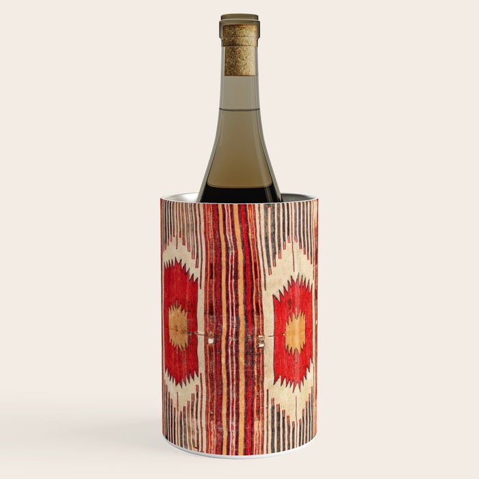 Keles  Antique Balikesir Turkish Kilim Print Wine Chiller Gallery Image 3