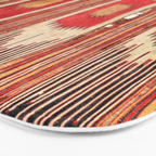 Keles  Antique Balikesir Turkish Kilim Print Bath Mat Gallery Image 3
