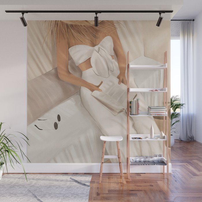 Summer Reading II Wall Mural Gallery Image 1