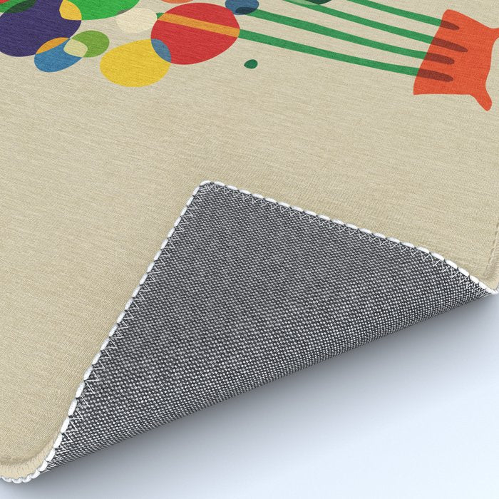 Happy flowers in the vase Rug Gallery Image 4