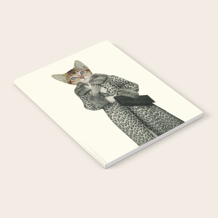 Kitten Dressed as Cat Notebook Gallery Image 1