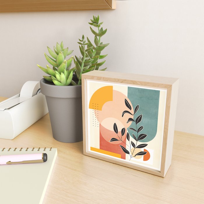 Tropical Geometry 9 Mini Art Print Gallery Image 2
