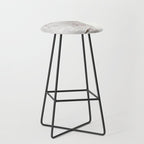 Feels: a neutral, textured, abstract piece in whites by Alyssa Hamilton Art Stool Gallery Image 1
