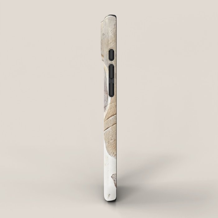 Feels: a neutral, textured, abstract piece in whites by Alyssa Hamilton Art iPhone Case Gallery Image 2