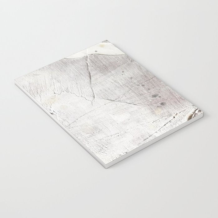 Feels: a neutral, textured, abstract piece in whites by Alyssa Hamilton Art Notebook Gallery Image 3