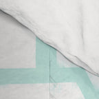 Mint Snowflake Mandala Comforter Gallery Image 4
