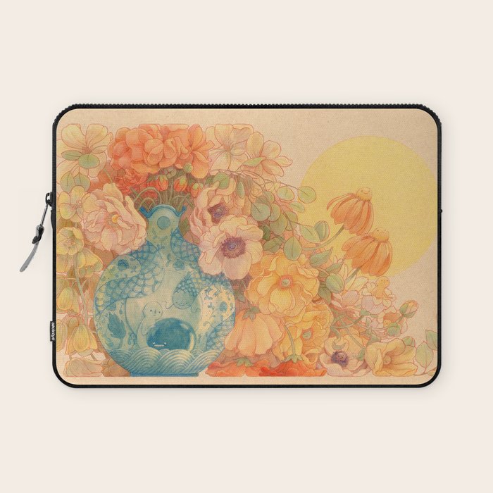 Soft Bloom Laptop Sleeve Gallery Image 1