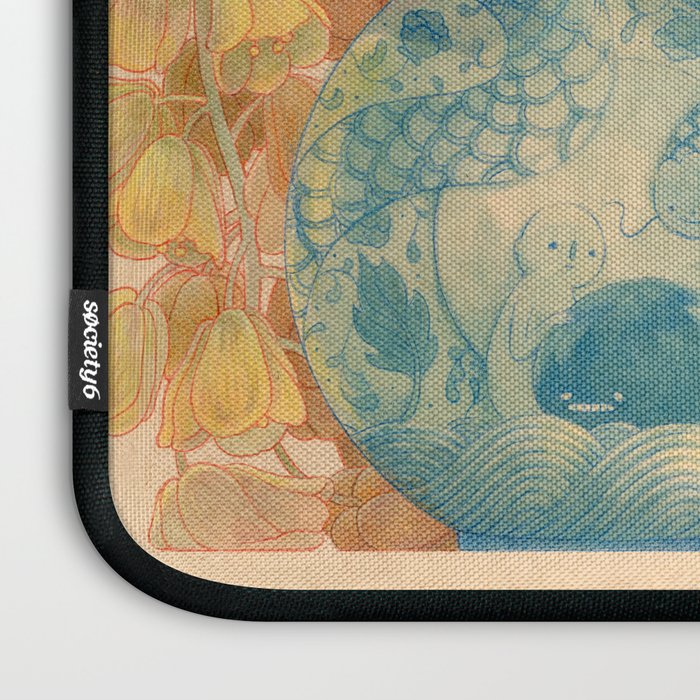 Soft Bloom Laptop Sleeve Gallery Image 3