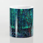 Vincent Van Gogh Trees & Underwood Teal Green Coffee Mug Gallery Image 4