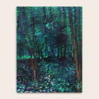 Vincent Van Gogh Trees & Underwood Teal Green Notebook Gallery Image 4