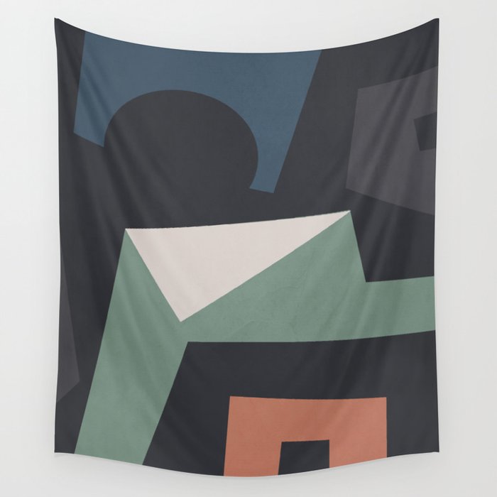 Modern Abstract Art 21 Wall Tapestry Gallery Image 1