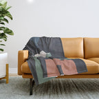 Modern Abstract Art 21 Throw Blanket Gallery Image 1